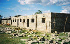 Picture of Mitaboni Primary School under construction