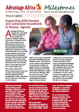 Front page of Newsletter 16